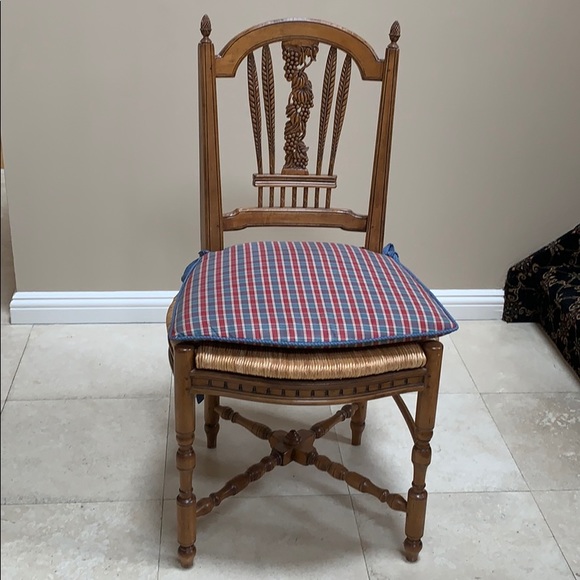 Country Chic Checked Plaid Custom Seat Cushions - Picture 2 of 8